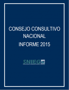 El informe detalla las actividades y los resultados alcanzados durante el 2015