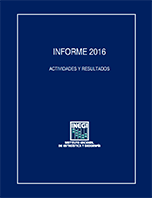 Imagen de la portada del Informe 2016 de Actividades y Resultados del INEGI