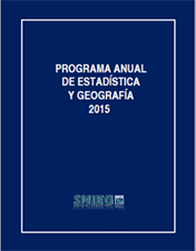 Imagen de la portada del Programa Anual de Estadística y Geografía 2015