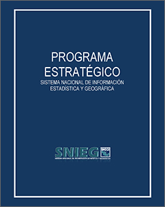 Imagen de la portada del Programa Estratégico del SNIEG 2010-2034