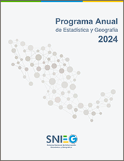 Imagen de la portada del programa Anual de Estadística y Geografía 2023, Tomo uno, versión ejecutiva