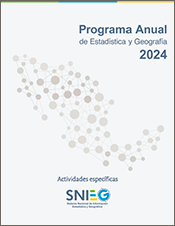Imagen de la portada del programa Anual de Estadística y Geografía 2023, Tomo dos, Actividades específicas