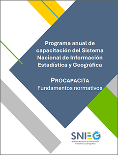 portada del Programa anual de capacitación del SNIEG